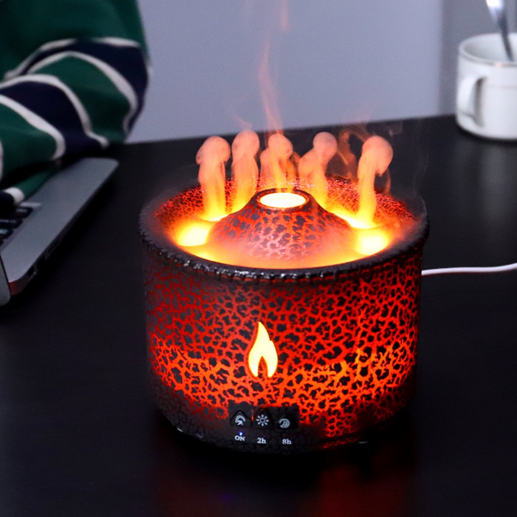 difusor-umidificador-magma-vulcao-luminaria-controle-remoto